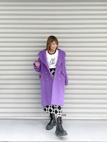 ORIGINATED IN GRACE CONTINENTAL yukimi yonee コーディネート画像