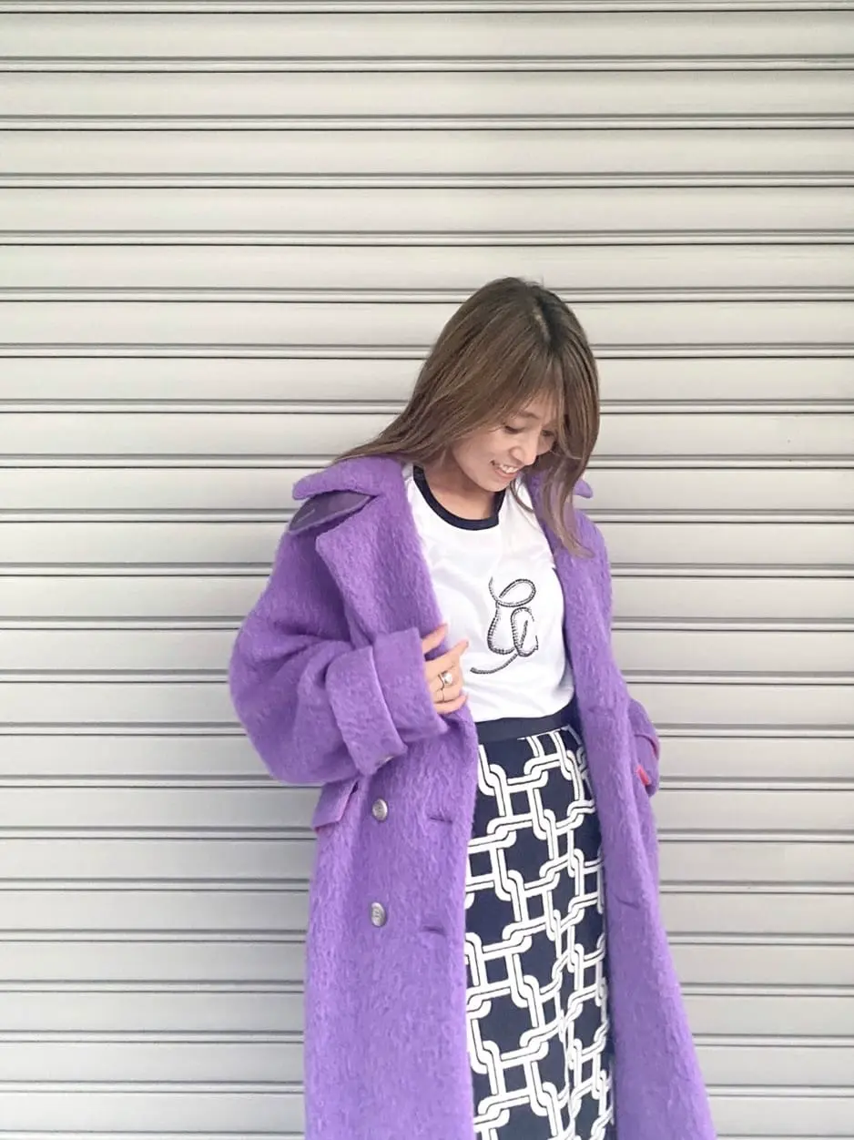 ORIGINATED IN GRACE CONTINENTAL yukimi yonee コーディネート画像