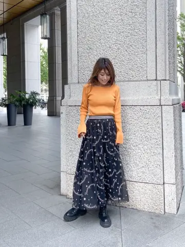 ORIGINATED IN GRACE CONTINENTAL yukimi yonee コーディネート画像