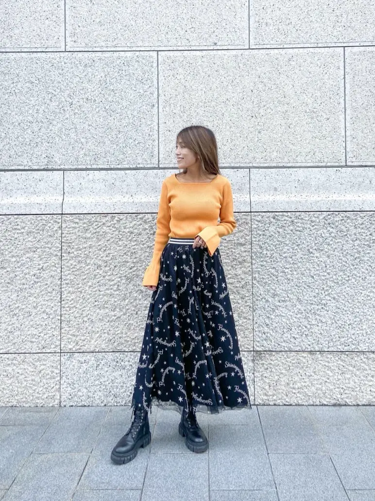 ORIGINATED IN GRACE CONTINENTAL yukimi yonee コーディネート画像