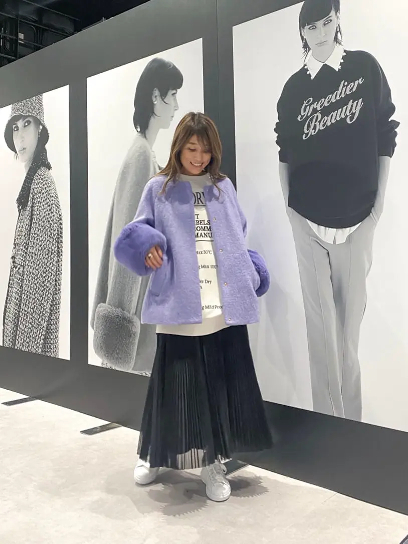 ORIGINATED IN GRACE CONTINENTAL yukimi yonee コーディネート画像