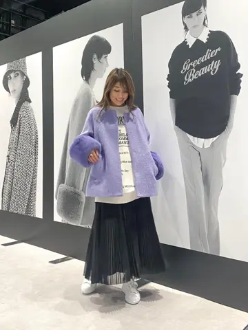 ORIGINATED IN GRACE CONTINENTAL yukimi yonee コーディネート画像