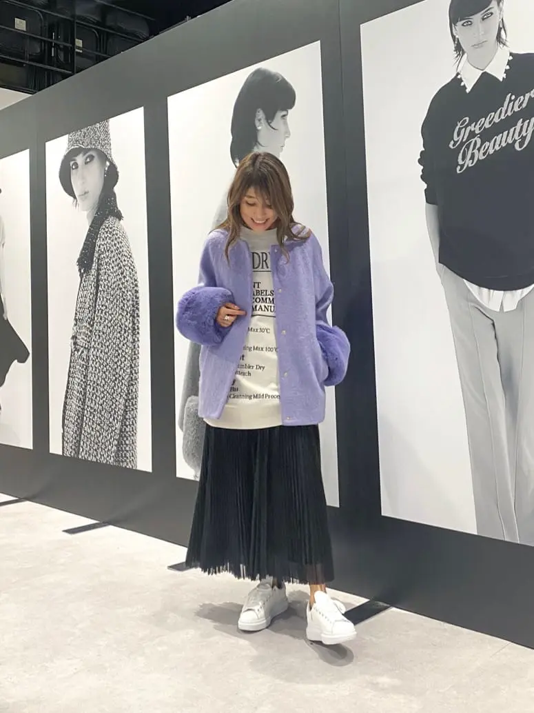 ORIGINATED IN GRACE CONTINENTAL yukimi yonee コーディネート画像