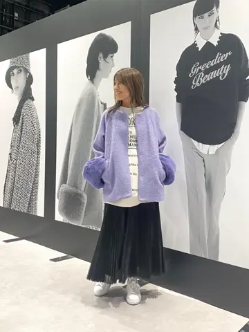 ORIGINATED IN GRACE CONTINENTAL yukimi yonee コーディネート画像