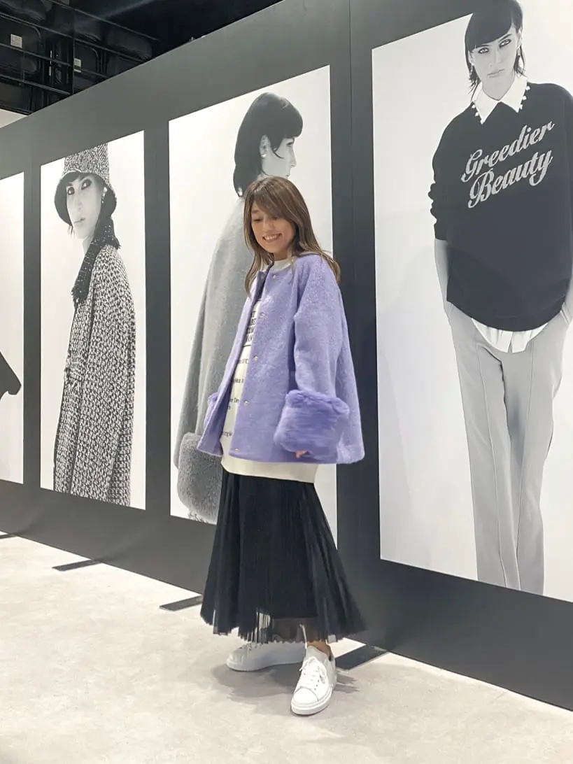 ORIGINATED IN GRACE CONTINENTAL yukimi yonee コーディネート画像