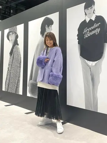 ORIGINATED IN GRACE CONTINENTAL yukimi yonee コーディネート画像