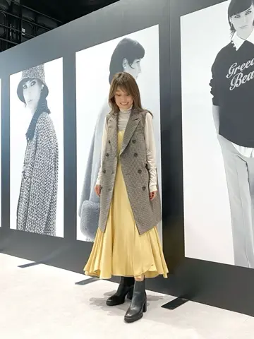 ORIGINATED IN GRACE CONTINENTAL yukimi yonee コーディネート画像