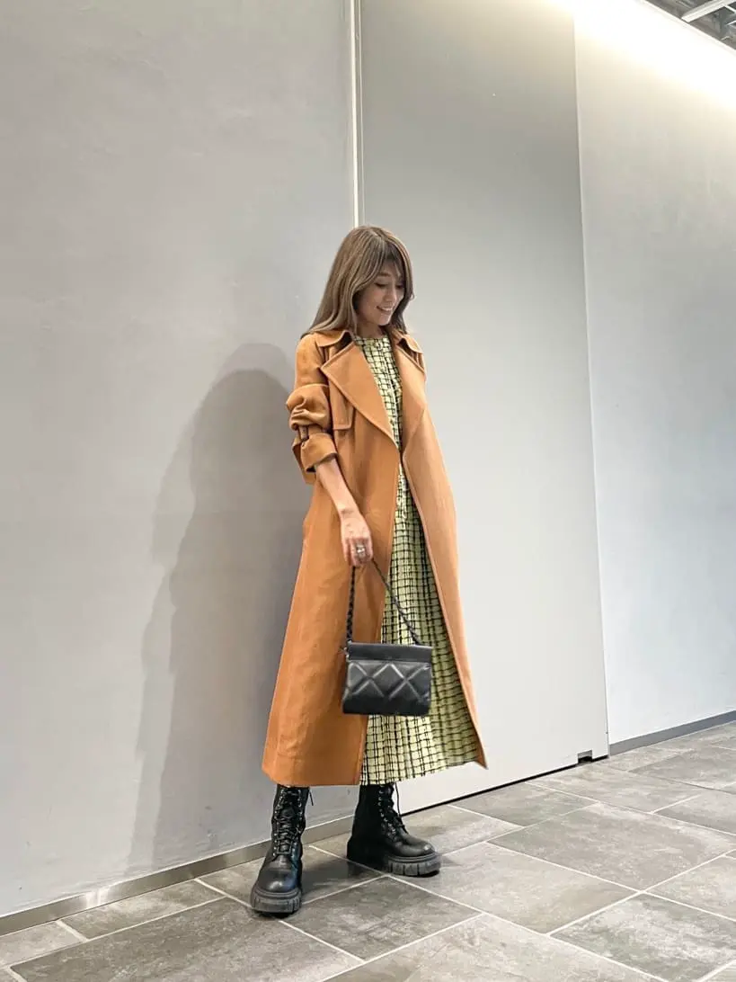 極美品✨ダイアグラム グレースコンチネンタル ツイードプリントワンピース 金釦 極美品✨ダイアグラム グレースコンチネンタル ツイードプリント