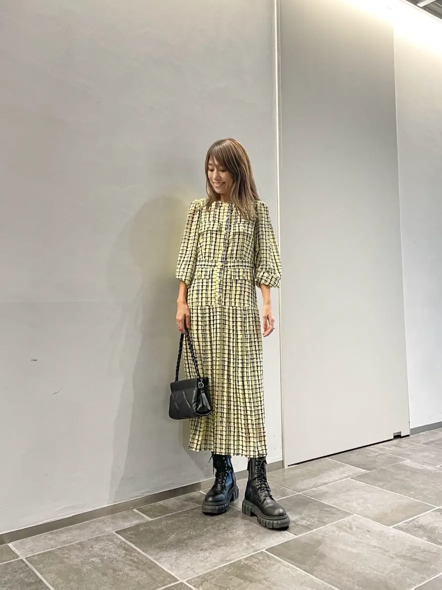 ORIGINATED IN GRACE CONTINENTAL yukimi yonee コーディネート画像