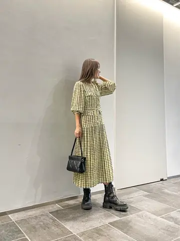 ORIGINATED IN GRACE CONTINENTAL yukimi yonee コーディネート画像