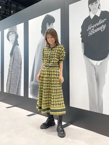 ORIGINATED IN GRACE CONTINENTAL yukimi yonee コーディネート画像