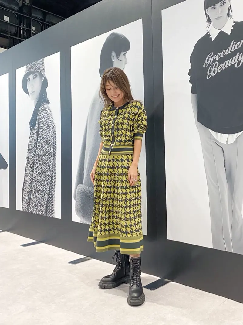 ORIGINATED IN GRACE CONTINENTAL yukimi yonee コーディネート画像