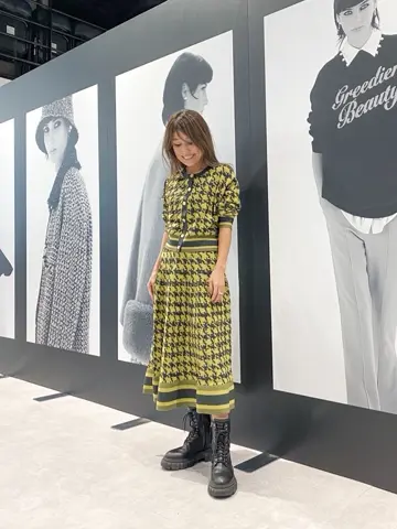 ORIGINATED IN GRACE CONTINENTAL yukimi yonee コーディネート画像