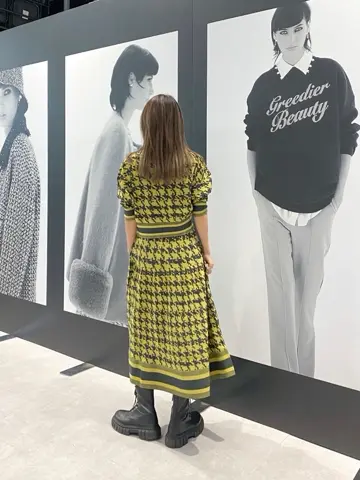 ORIGINATED IN GRACE CONTINENTAL yukimi yonee コーディネート画像