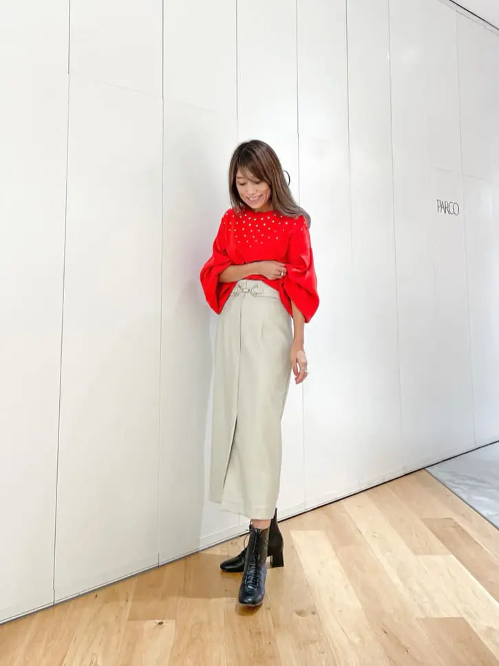 ORIGINATED IN GRACE CONTINENTAL yukimi yonee コーディネート画像