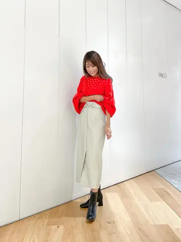 ORIGINATED IN GRACE CONTINENTAL yukimi yonee コーディネート画像