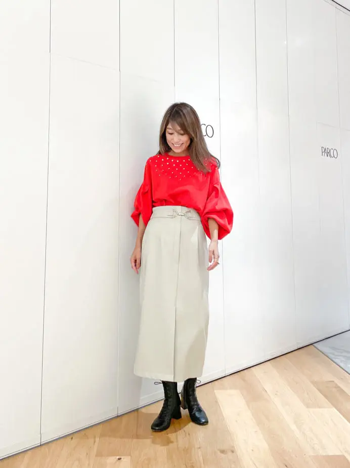 ORIGINATED IN GRACE CONTINENTAL yukimi yonee コーディネート画像