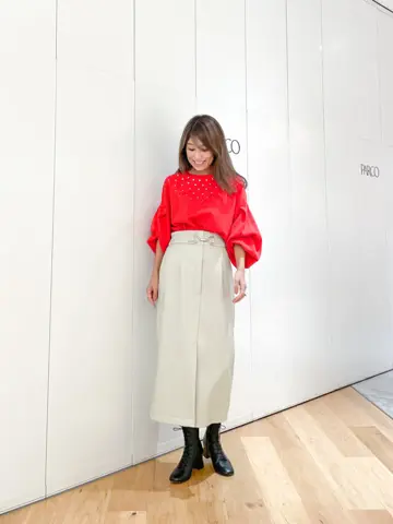 ORIGINATED IN GRACE CONTINENTAL yukimi yonee コーディネート画像