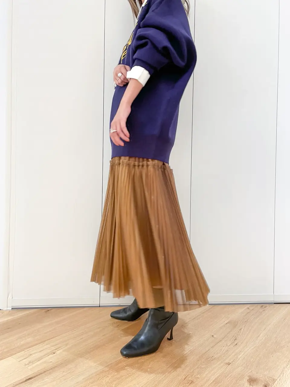 ORIGINATED IN GRACE CONTINENTAL yukimi yonee コーディネート画像