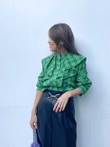 ORIGINATED IN GRACE CONTINENTAL yukimi yonee コーディネート画像