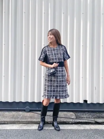 ORIGINATED IN GRACE CONTINENTAL yukimi yonee コーディネート画像