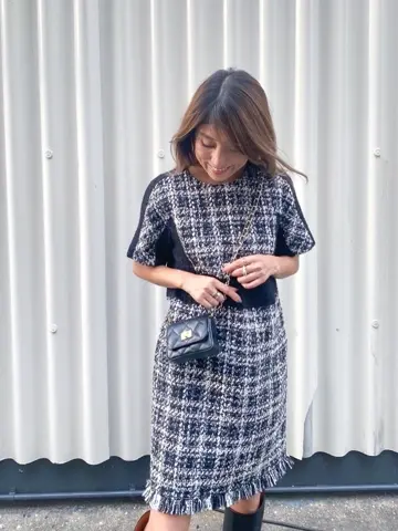 ORIGINATED IN GRACE CONTINENTAL yukimi yonee コーディネート画像