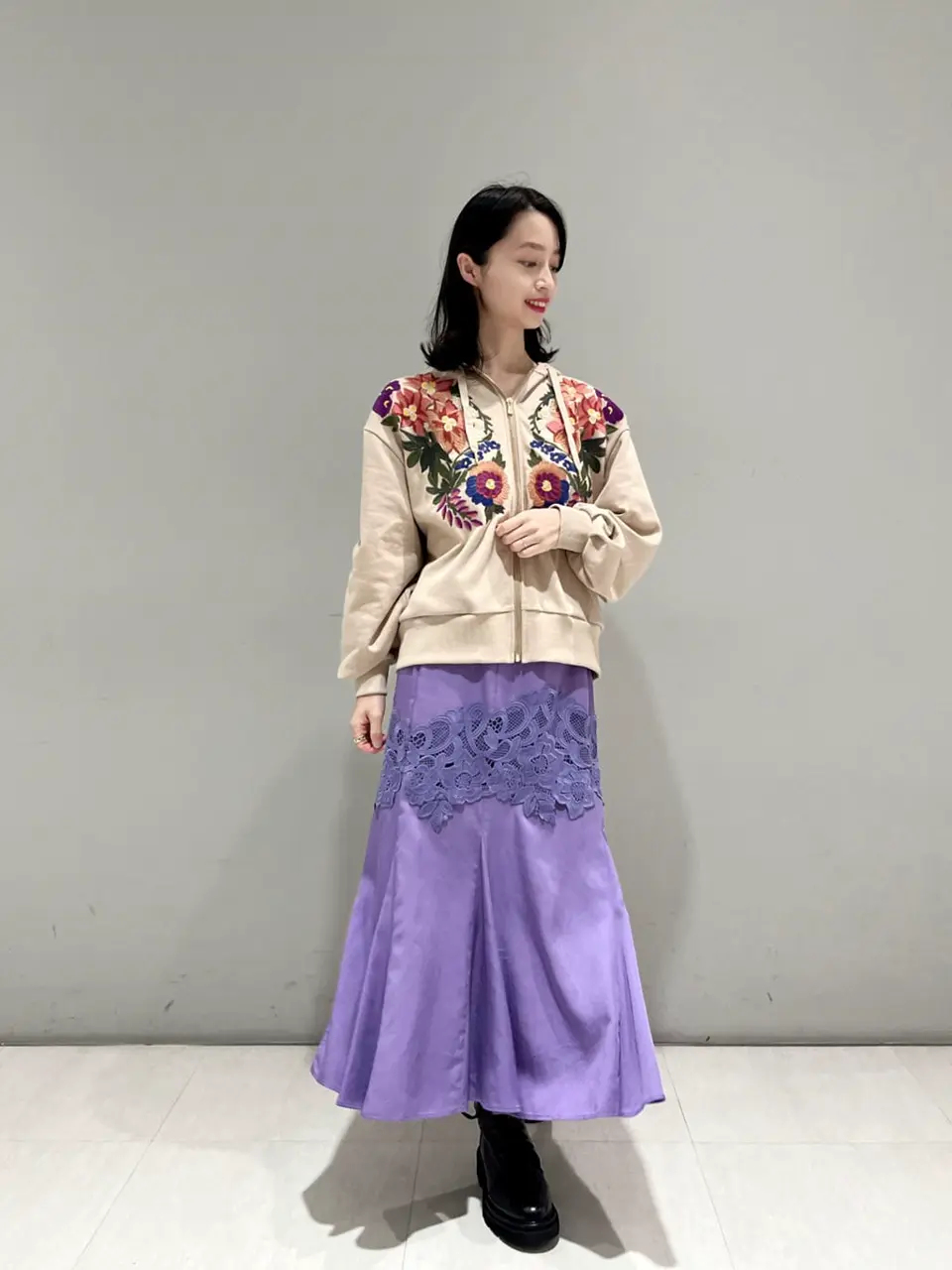 ORIGINATED IN GRACE CONTINENTAL yuri コーディネート画像