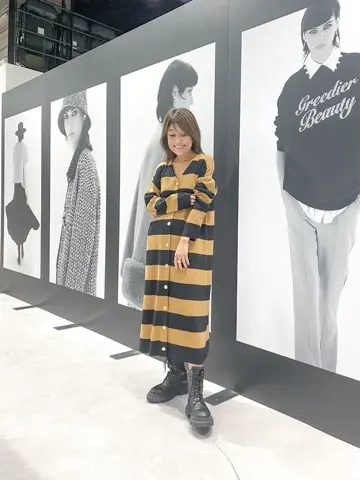 ORIGINATED IN GRACE CONTINENTAL yukimi yonee コーディネート画像