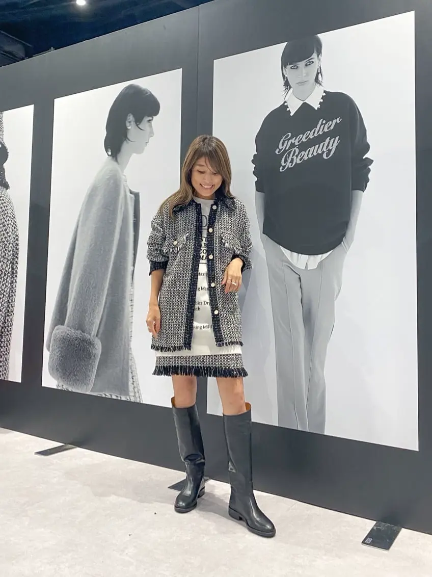 ORIGINATED IN GRACE CONTINENTAL yukimi yonee コーディネート画像