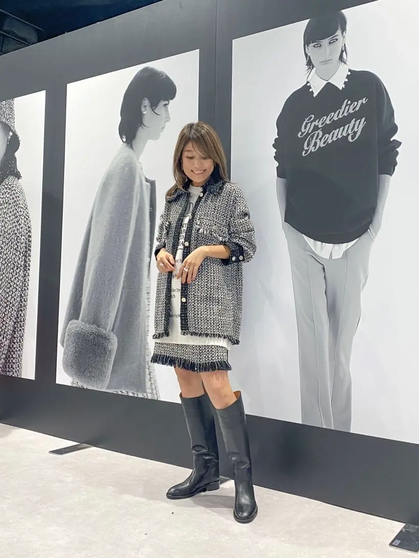 ORIGINATED IN GRACE CONTINENTAL yukimi yonee コーディネート画像