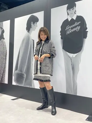 ORIGINATED IN GRACE CONTINENTAL yukimi yonee コーディネート画像