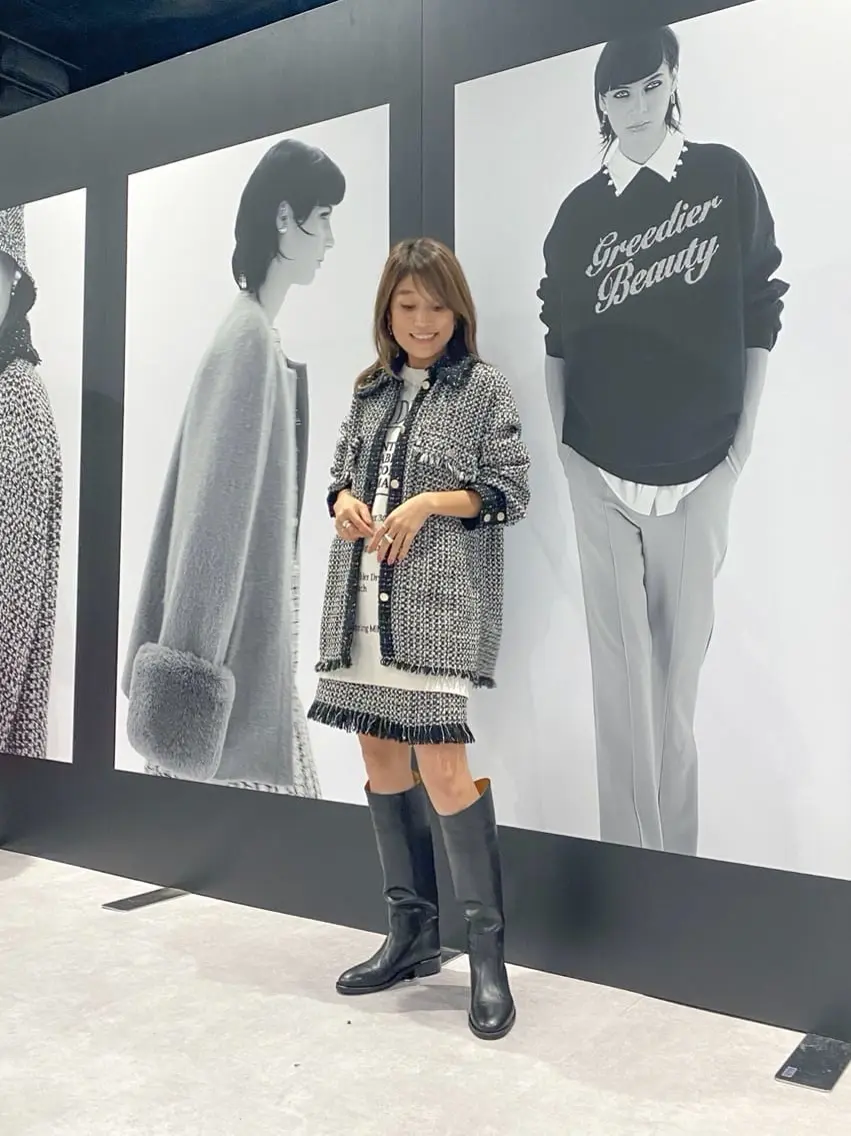 ORIGINATED IN GRACE CONTINENTAL yukimi yonee コーディネート画像