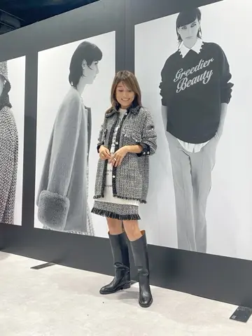 ORIGINATED IN GRACE CONTINENTAL yukimi yonee コーディネート画像