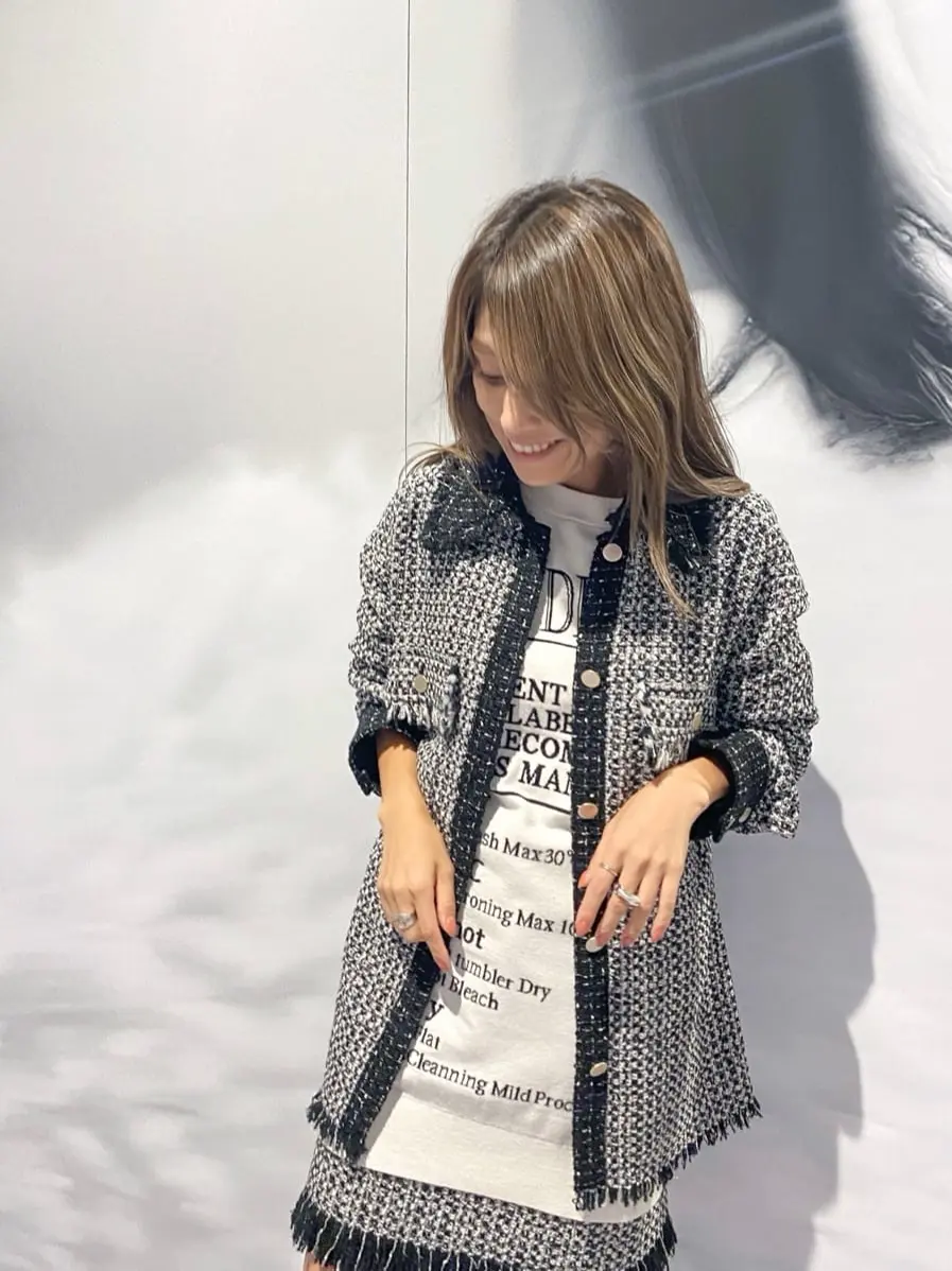 ORIGINATED IN GRACE CONTINENTAL yukimi yonee コーディネート画像