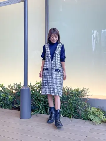 ORIGINATED IN GRACE CONTINENTAL yukimi yonee コーディネート画像