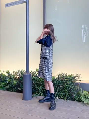 ORIGINATED IN GRACE CONTINENTAL yukimi yonee コーディネート画像