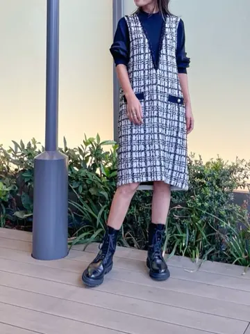 ORIGINATED IN GRACE CONTINENTAL yukimi yonee コーディネート画像