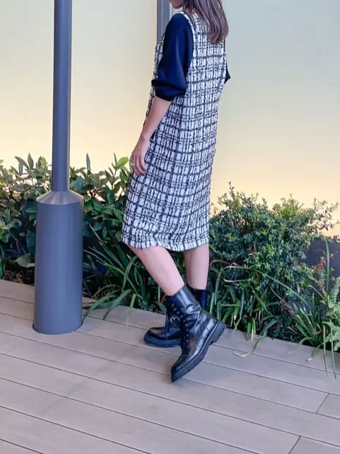 ORIGINATED IN GRACE CONTINENTAL yukimi yonee コーディネート画像