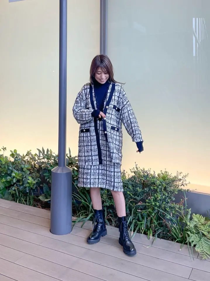 ORIGINATED IN GRACE CONTINENTAL yukimi yonee コーディネート画像