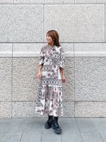 ORIGINATED IN GRACE CONTINENTAL yukimi yonee コーディネート画像