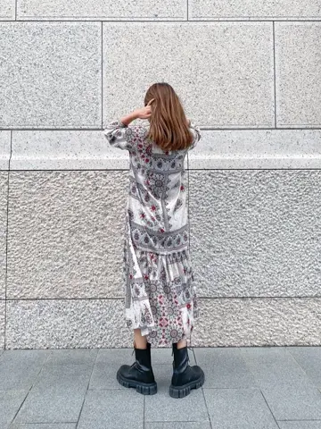 ORIGINATED IN GRACE CONTINENTAL yukimi yonee コーディネート画像