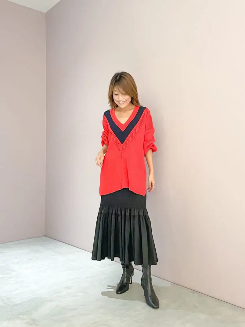 ORIGINATED IN GRACE CONTINENTAL yukimi yonee コーディネート画像