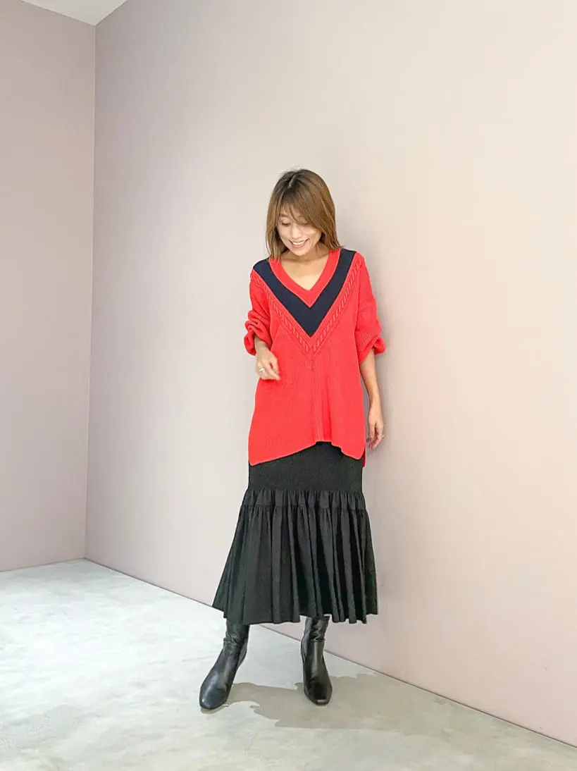 ORIGINATED IN GRACE CONTINENTAL yukimi yonee コーディネート画像