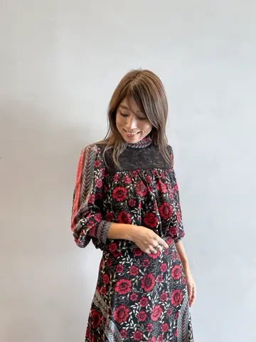 ORIGINATED IN GRACE CONTINENTAL yukimi yonee コーディネート画像