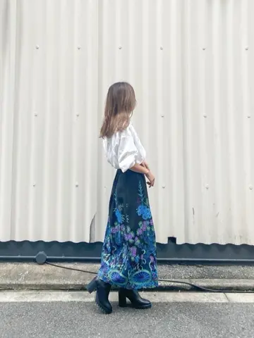 ORIGINATED IN GRACE CONTINENTAL yukimi yonee コーディネート画像