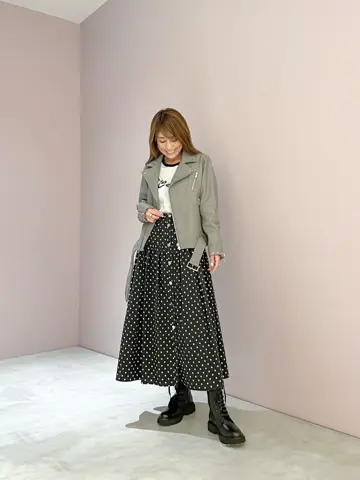 ORIGINATED IN GRACE CONTINENTAL yukimi yonee コーディネート画像