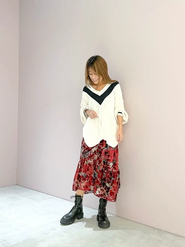 ORIGINATED IN GRACE CONTINENTAL yukimi yonee コーディネート画像