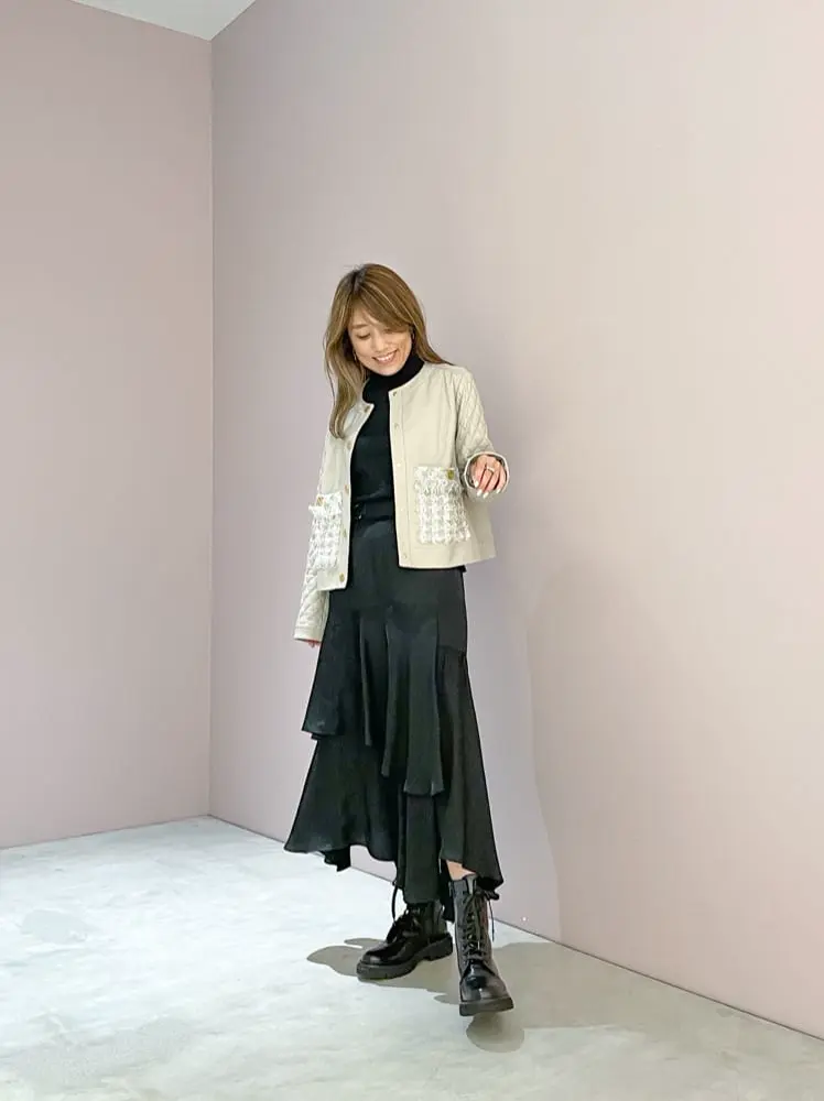 ORIGINATED IN GRACE CONTINENTAL yukimi yonee コーディネート画像