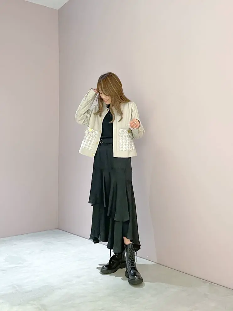 ORIGINATED IN GRACE CONTINENTAL yukimi yonee コーディネート画像