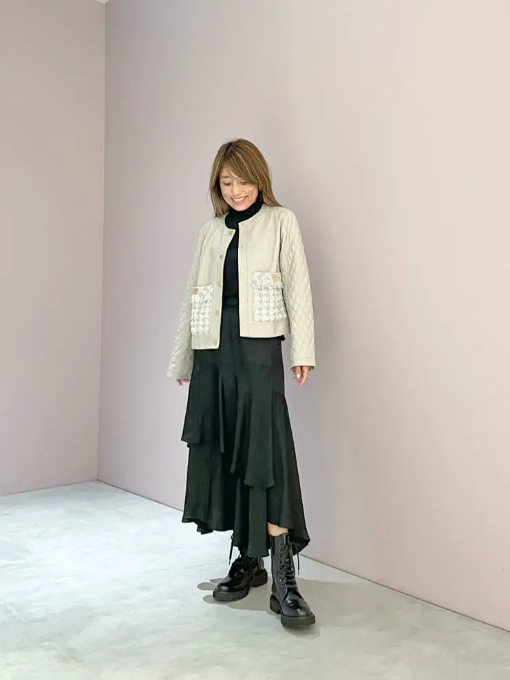 ORIGINATED IN GRACE CONTINENTAL yukimi yonee コーディネート画像